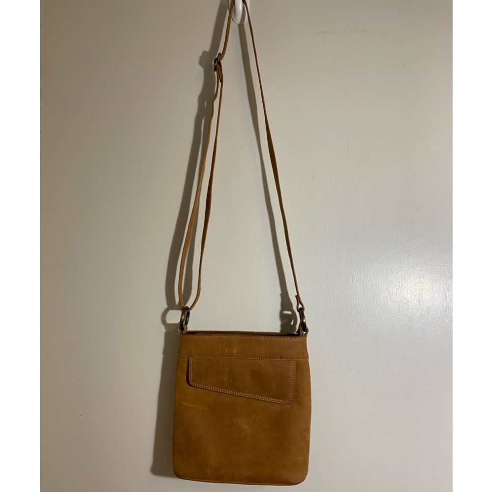 EUC VERA PELLE CROSS BODY PURSE GENIUNE LEATHER